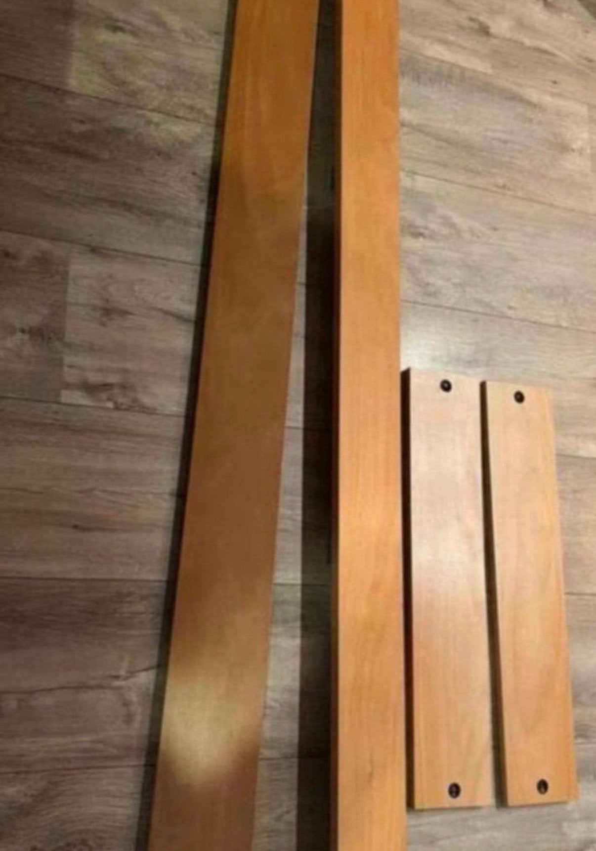 Auping auronde 200-100-34 cm, Ophalen, 100 cm, Eenpersoons, Bruin