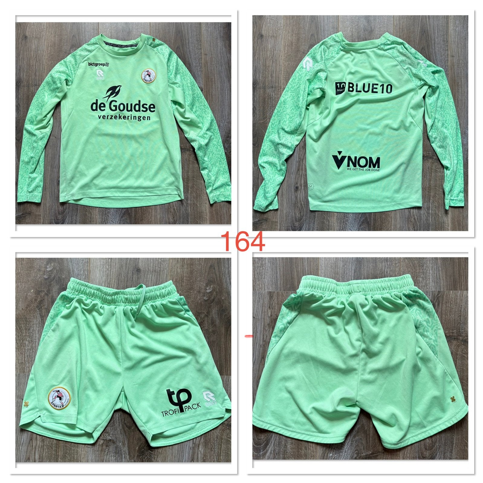Sparta Rotterdam Keepers Tenue, Ophalen of Verzenden