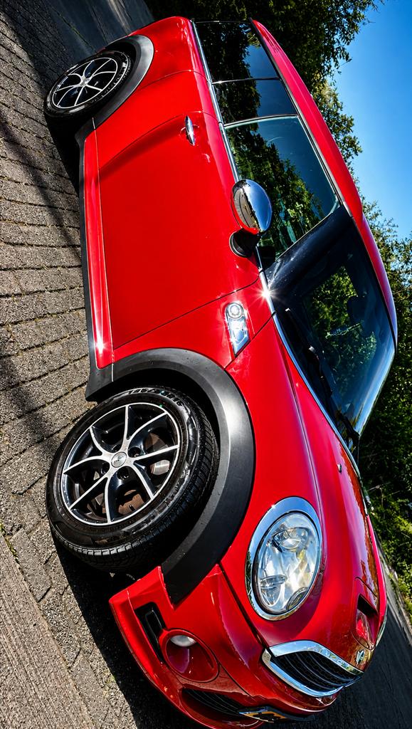 Mini Clubman 1.6 Cooper S 128KW 2008 Rood, Auto's, Mini, Voorwielaandrijving, 4 cilinders, 4 stoelen, Leder