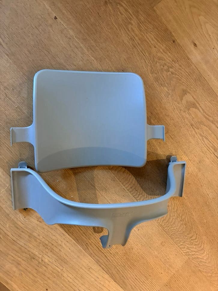Stokke Tripp Trapp Baby Set - Grijs, Kinderen en Baby's, Kinderstoelen, Ophalen of Verzenden, Gebruikt, Meegroeistoel