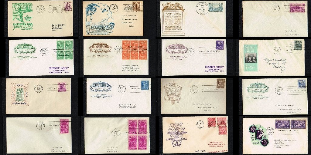 160x ++ FDC's USA [X45], Ophalen of Verzenden, Rest van de wereld
