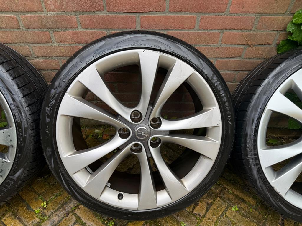 Opel Insignia OPC velgen 20 inch 5x120, Ophalen, 20 inch, Zomerbanden, Velg(en)