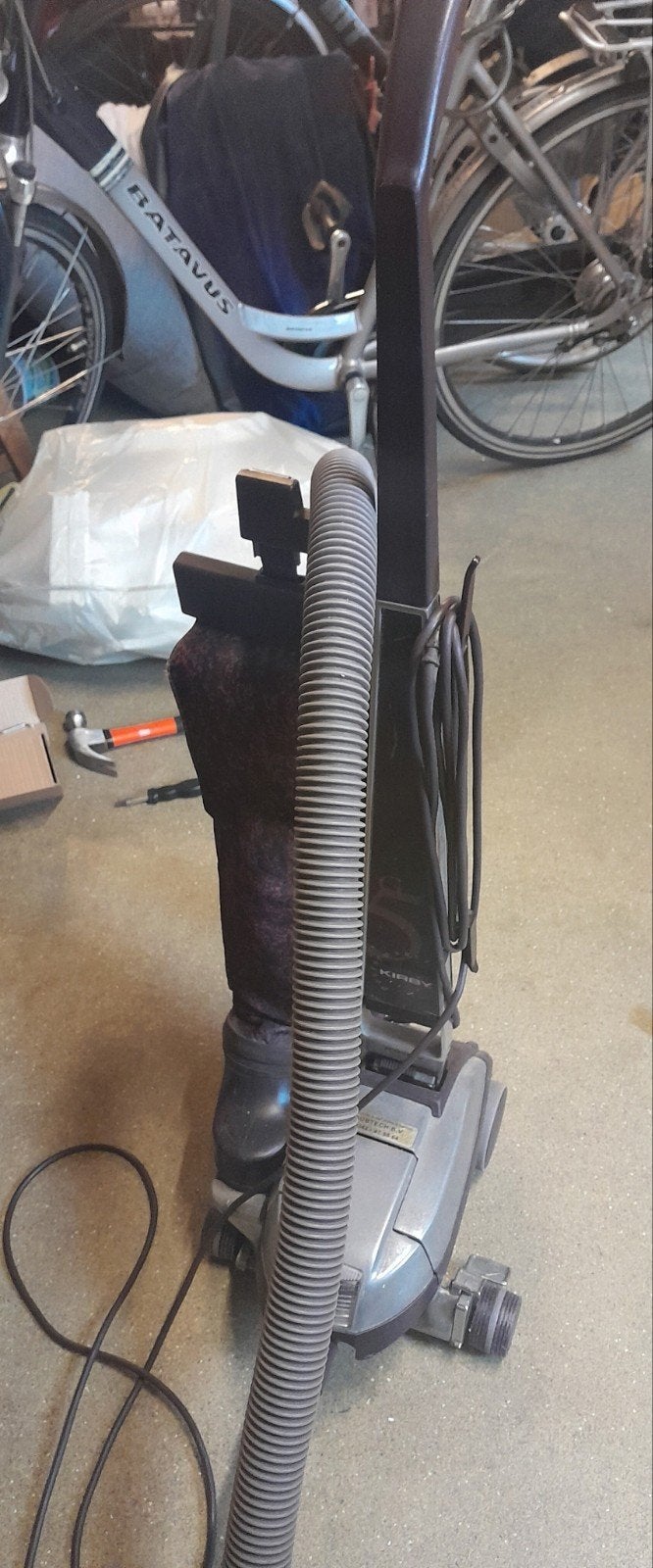 Kirby G5G stofzuiger met accessoires en tapijtreiniger, Stofzak, Overige merken, Gebruikt, Sledestofzuiger