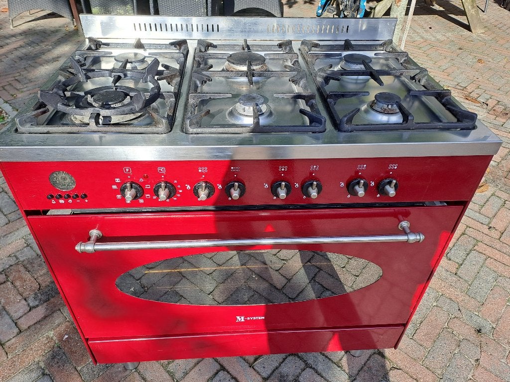 gasfornuis met oven, Ophalen, Gebruikt, 60 cm of meer, Gas