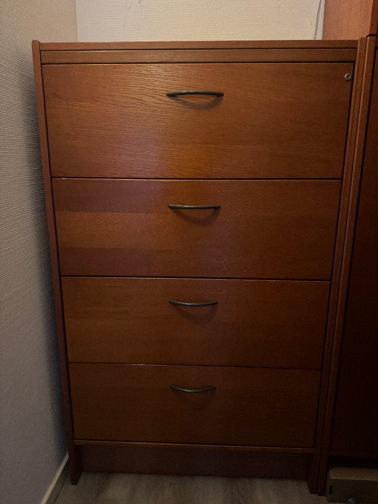 Hangmappenkast met 4 lades IKEA, Ophalen of Verzenden, Gebruikt, Kast