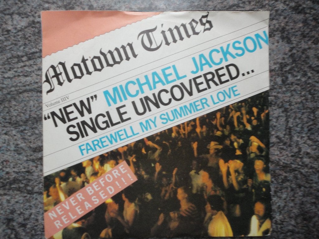 Michael Jackson - Farewell my summer love UK 1984 FH, Gebruikt, Fotohoes, 7 inch, Ophalen of Verzenden