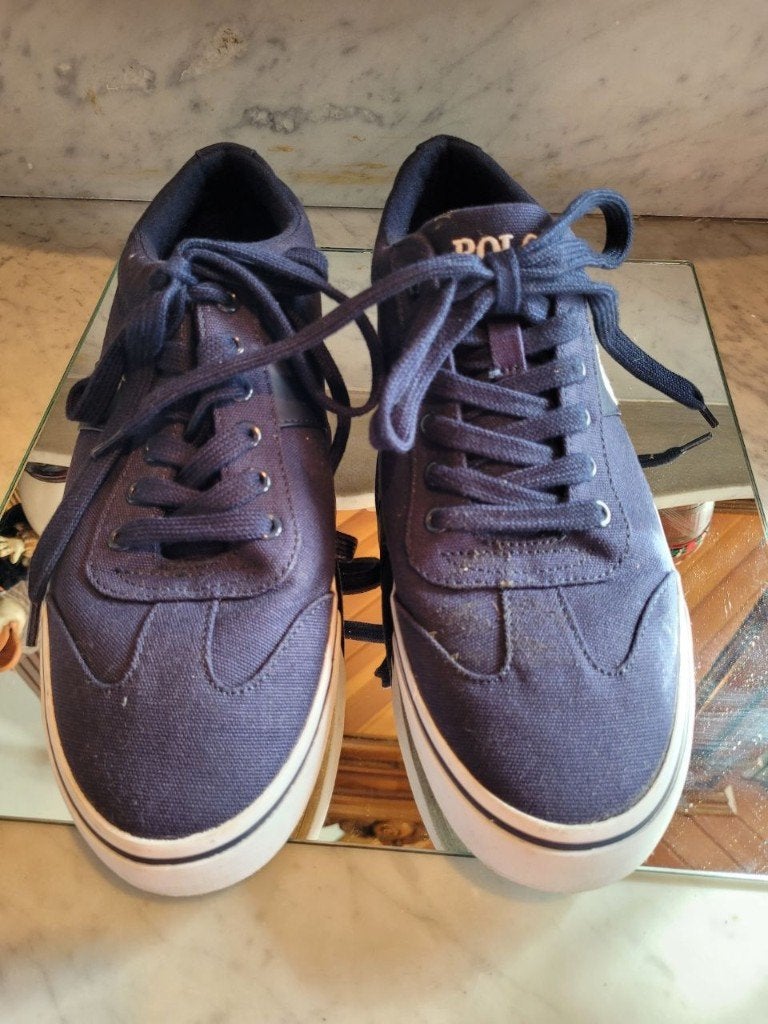 Polo Ralf Lauren blauwe schoen 43, Kleding | Heren, Blauw, Ophalen of Verzenden, Polo Ralph Lauren, Sneakers of Gympen