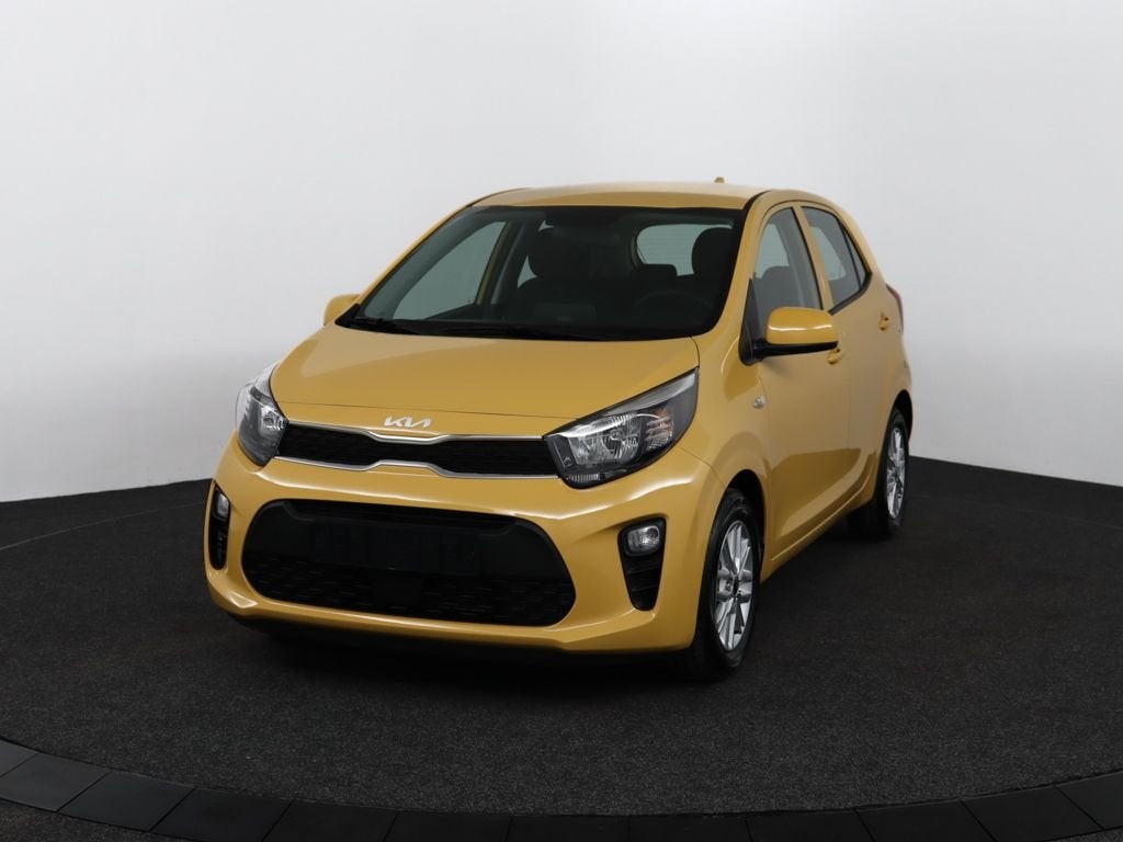 Kia Picanto 1.0 DPi DynamicLine - Achteruitrijcamera - Cruis, Voorwielaandrijving, Stof, Gebruikt, Met garantie (alle)