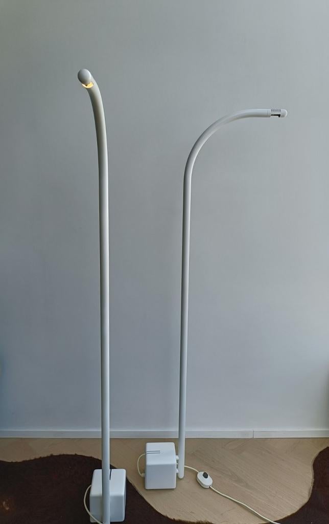 Focus, Huis en Inrichting, Lampen | Vloerlampen, Zo goed als nieuw, 100 tot 150 cm, Metaal, Ophalen
