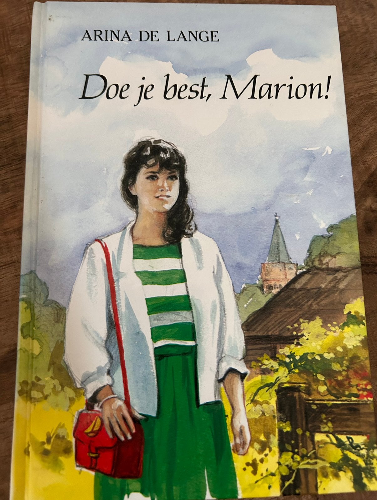 Doe je best, Marion! - Arina de Lange (Hardcover), Boeken, Ophalen of Verzenden, Gelezen