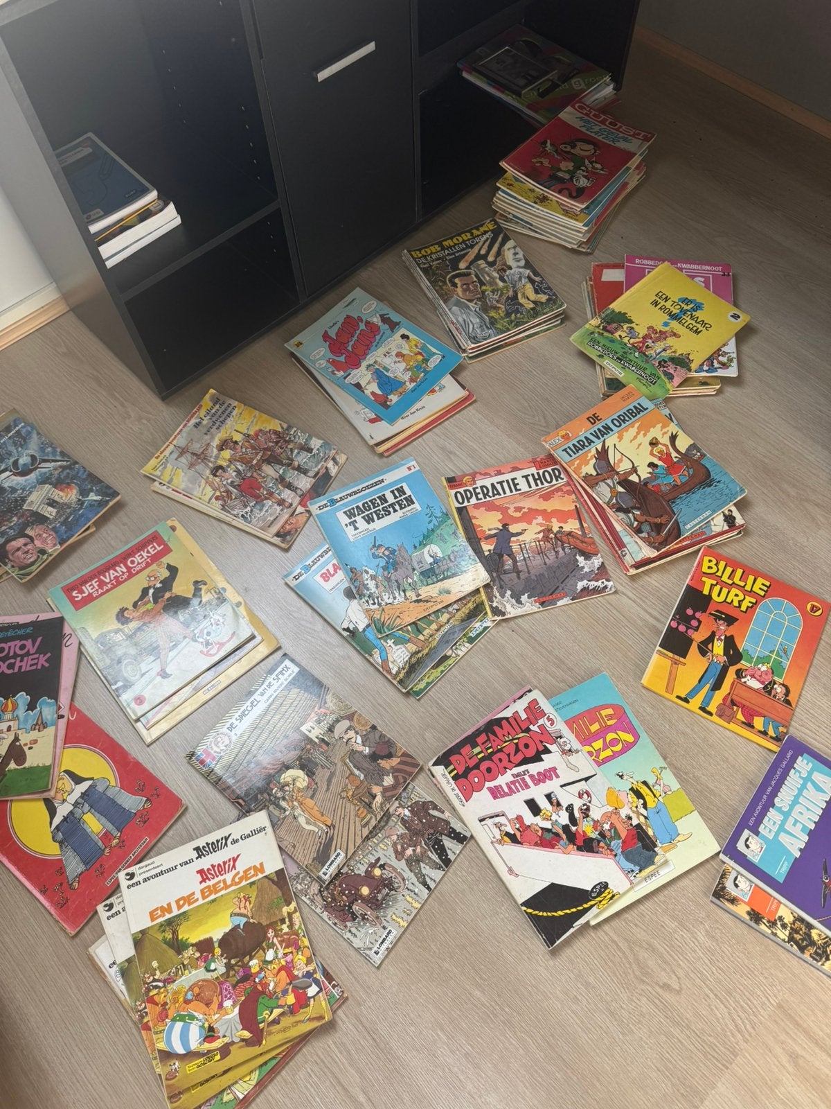 Oude stripboeken, Boeken, Ophalen, Gelezen, Stripboeken