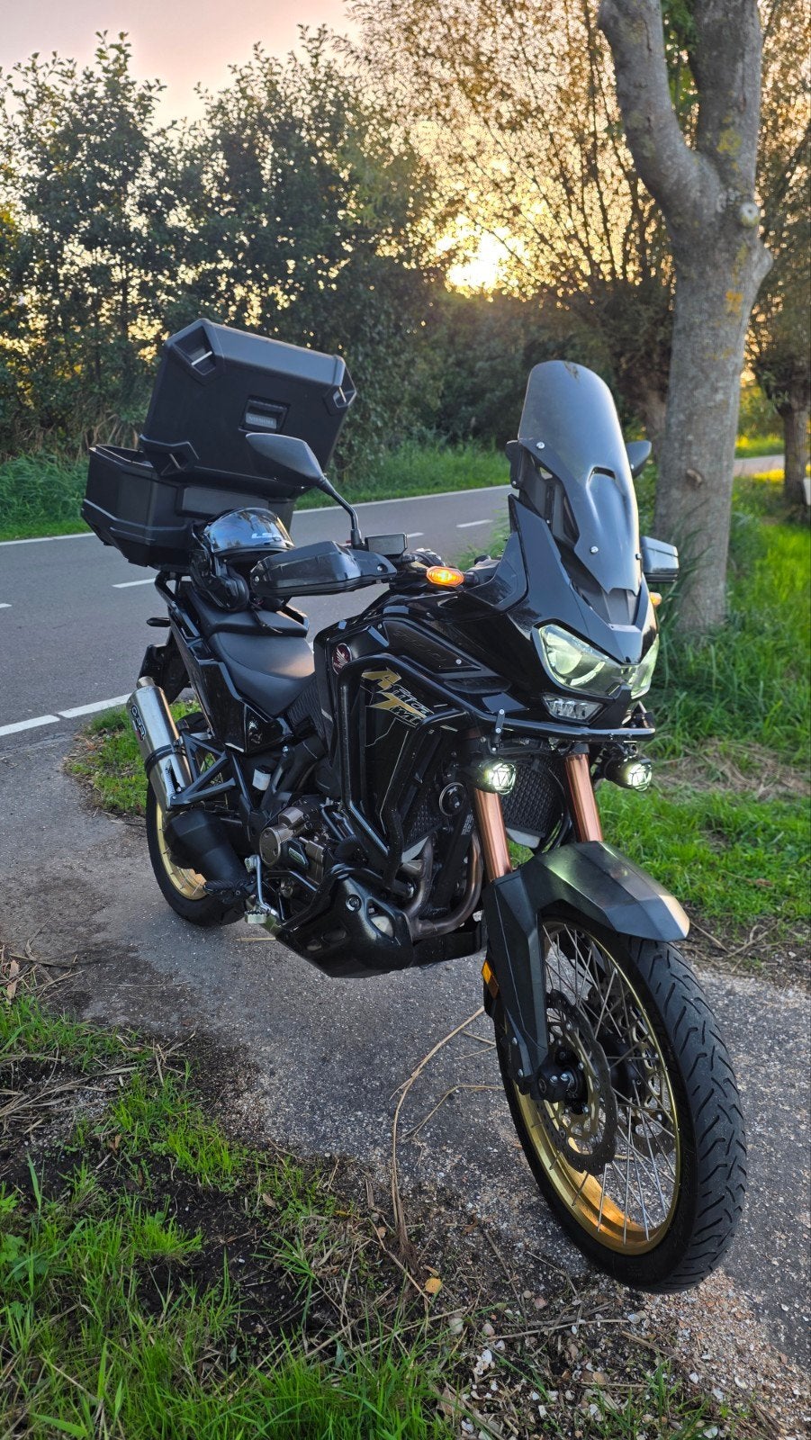 Honda Africa Twin DCT 1100 Adventure - Zo goed als nieuw!, Quickshifter, Particulier, Toermotor, Automaat