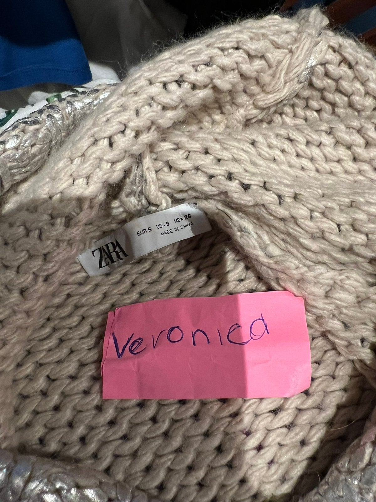 ZARA trui maat s  ZGAN zilver, F, F, Zara, Ophalen of Verzenden