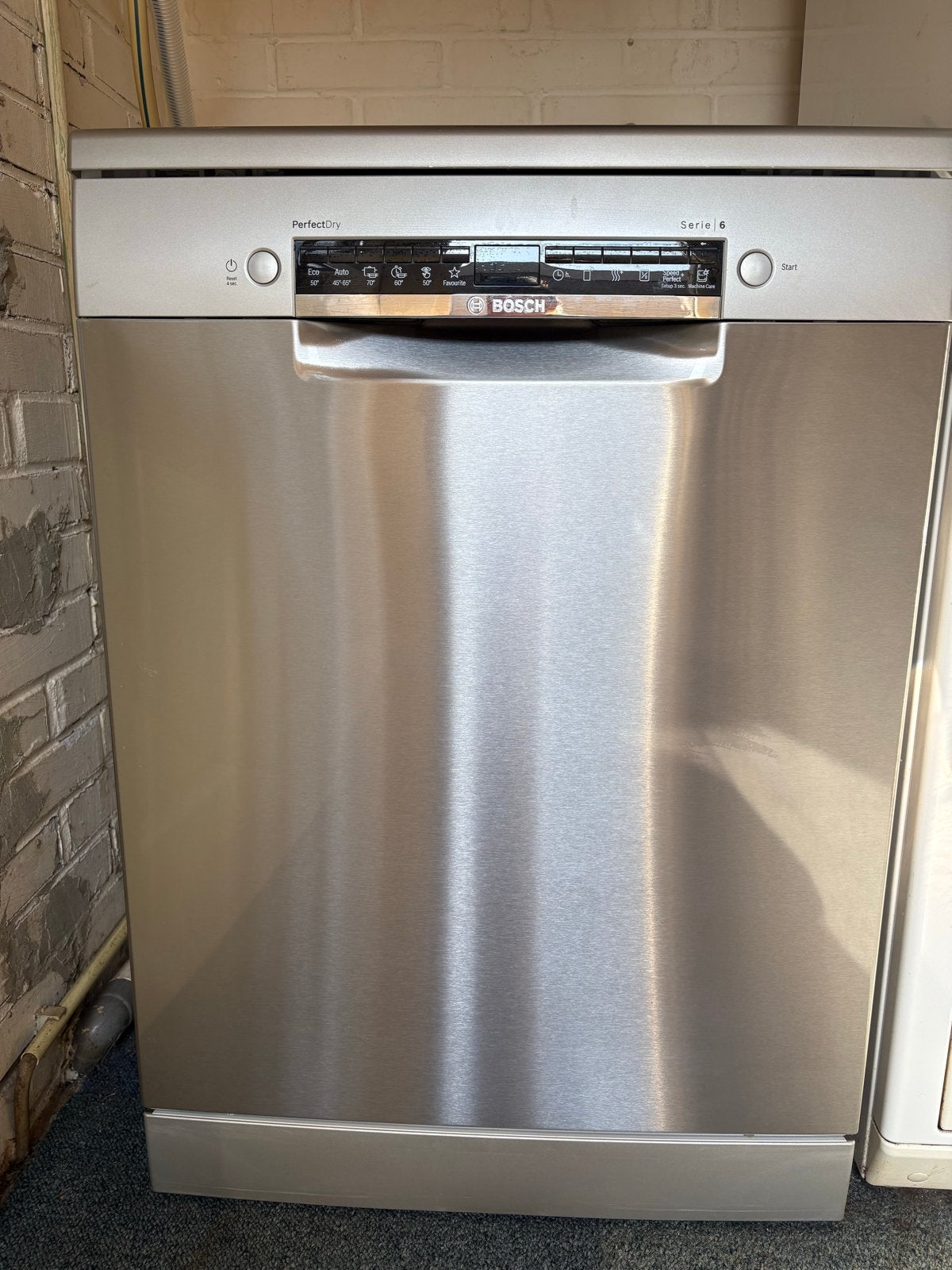 Bosch Serie 6 PerfectDry vaatwasser SMS6TC100E/51, Witgoed en Apparatuur, Ophalen, Minder dan 85 cm, 60 cm of meer, Zo goed als nieuw