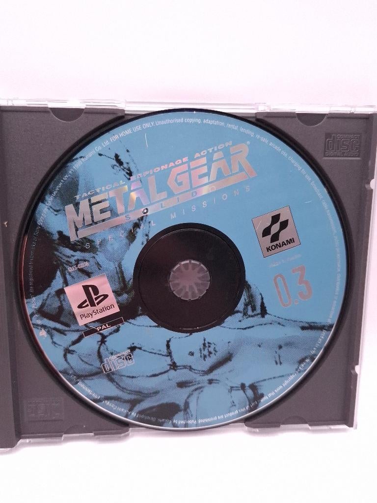 metal gear solid special missions ps1, Spelcomputers en Games, Games | Sony PlayStation 1, Avontuur en Actie, Vanaf 18 jaar, 1 speler
