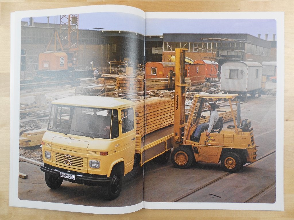 Mercedes 407 409 508 608 613 Brochure 1980 - 407D 508D 608D, Boeken, Zo goed als nieuw, Mercedes-Benz, Mercedes, Ophalen of Verzenden