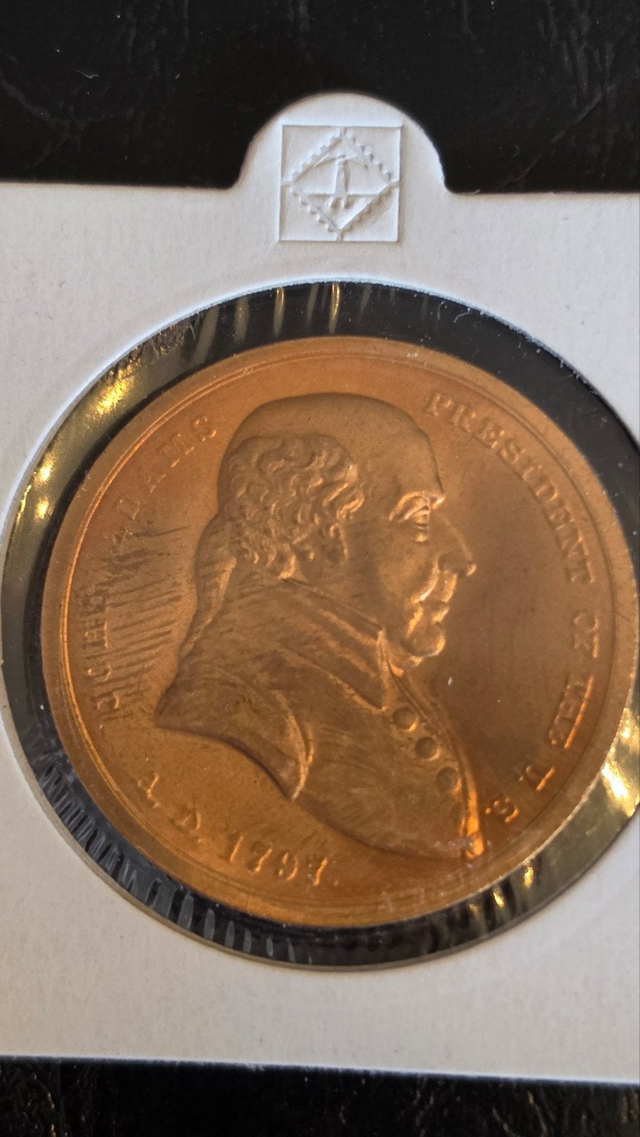 Historische Medaille George Washington 1794, Ophalen of Verzenden