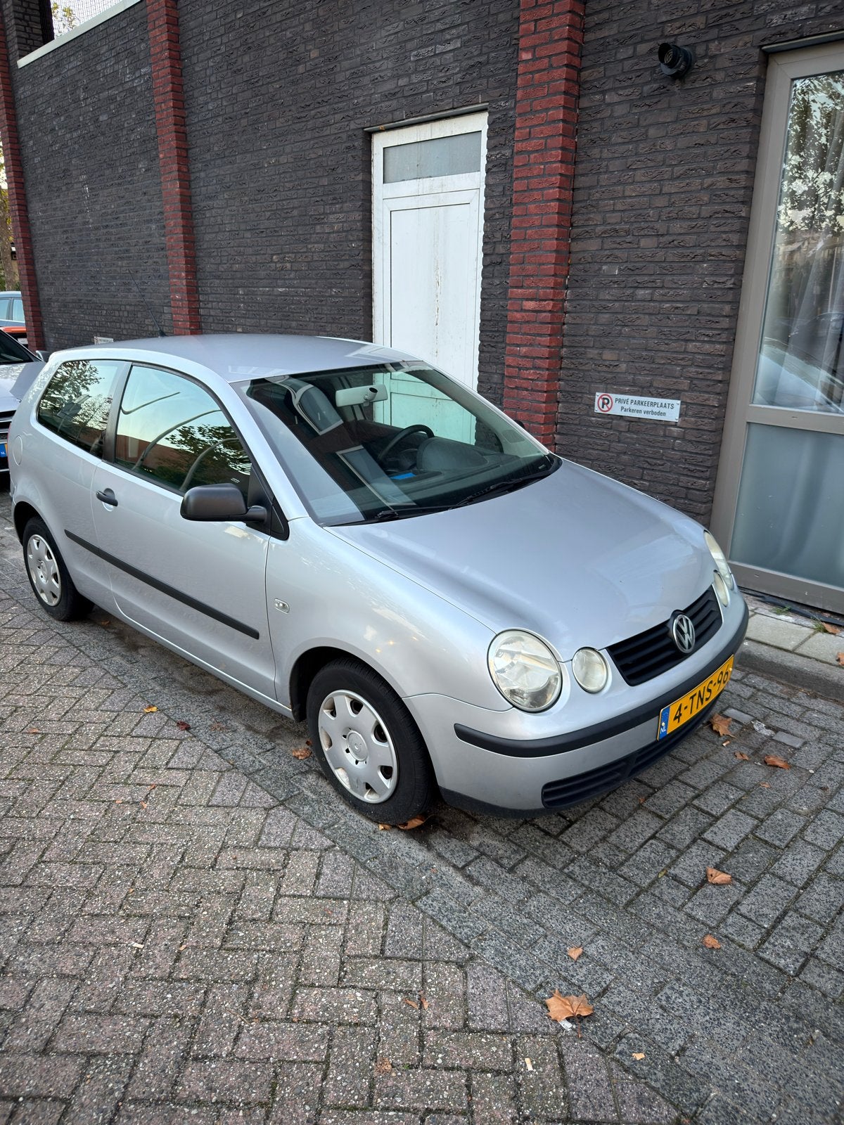 Volkswagen polo 2003 Grijs, Auto's, 970 kg, 1198 cc, Handgeschakeld, Particulier