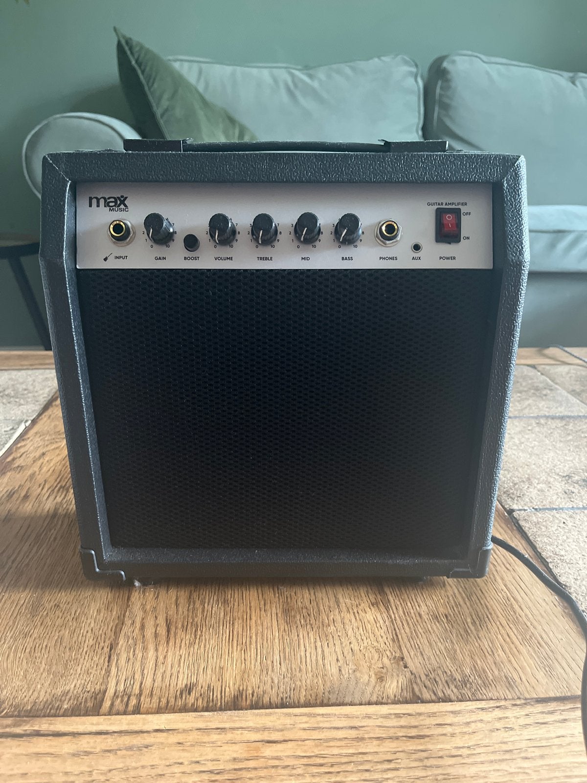 Max Music gitaarversterker, Ophalen, Gebruikt, Gitaar, Minder dan 50 watt