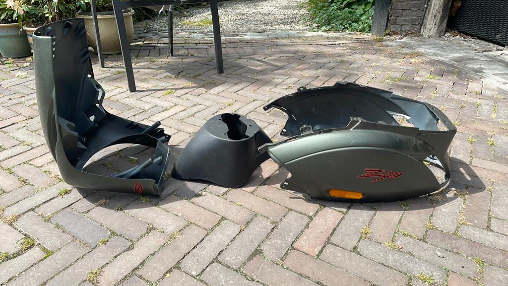 Zip kappenset, Ophalen of Verzenden, Zo goed als nieuw, Kap, Piaggio