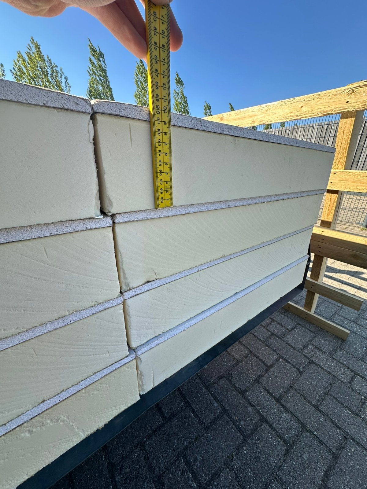 Pir isolatie platen met gips AK, Overige materialen, Nieuw, 8 tot 12 cm, Ophalen