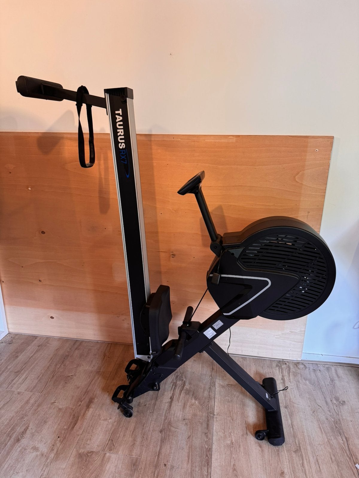 Taurus RX7 Roeiapparaat met hartslagmeter, Sport en Fitness, Ophalen, Armen, Zo goed als nieuw, Metaal