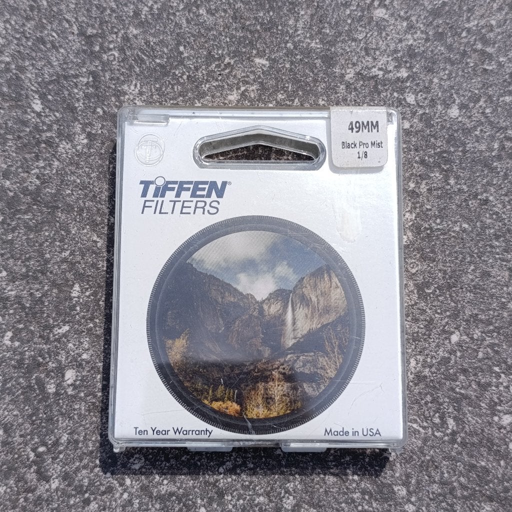 Tiffen Black pro Mist 1/8 ø49, Audio, Tv en Foto, Fotografie | Filters, Overige merken, Minder dan 50 mm, Nieuw, Ophalen of Verzenden
