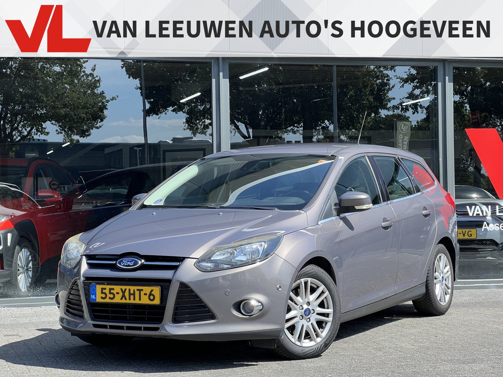 Ford FOCUS Wagon 1.6 EcoBoost Lease Titanium | Clima | PDC |, Auto's, Gebruikt, 4 cilinders, Handgeschakeld, Grijs