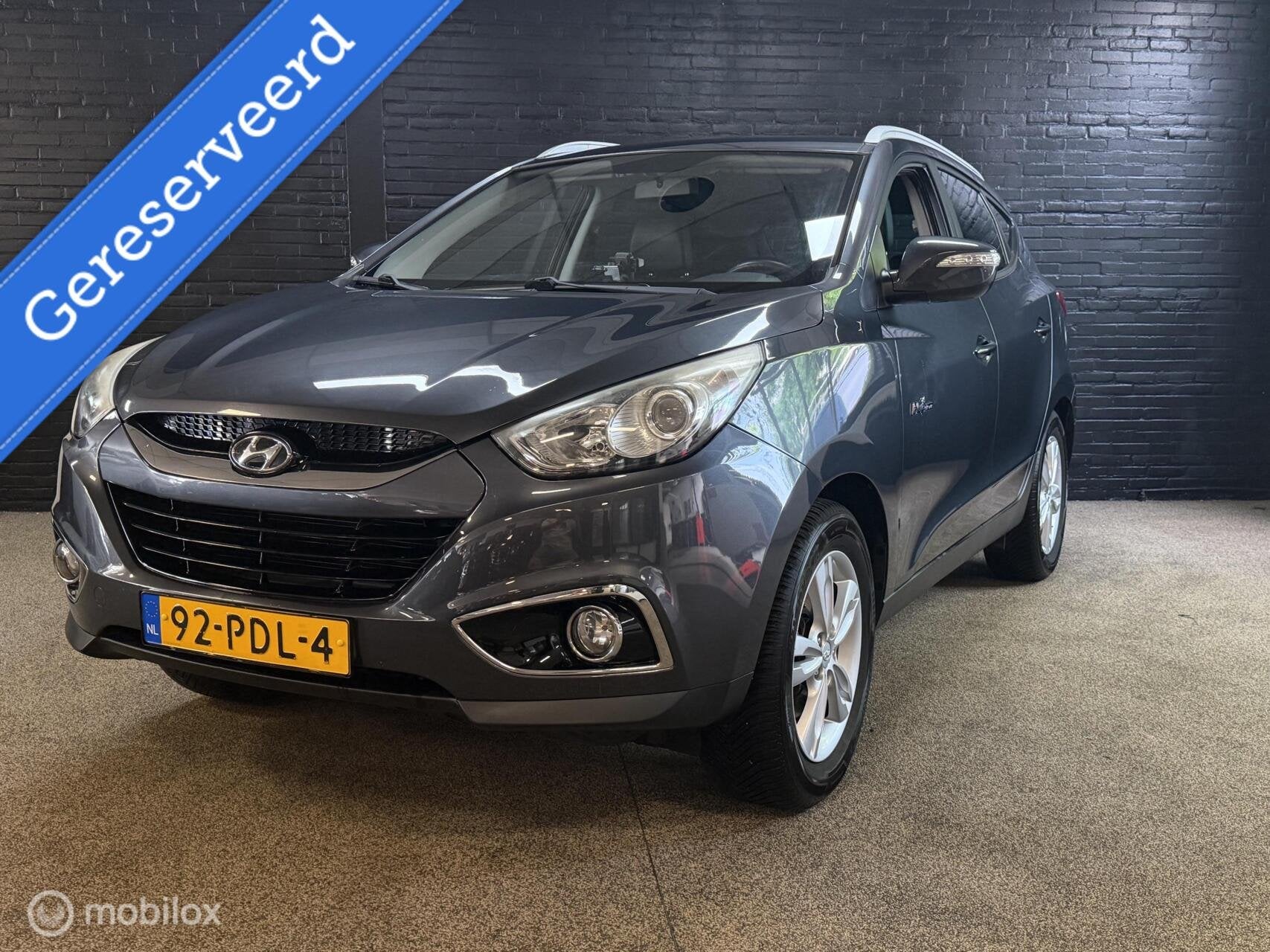 Hyundai ix35 1.6i GDI Active LEDER TREKHAAK CAMERA CRUISE, Auto's, Voorwielaandrijving, Euro 5, 135 pk, 1591 cc