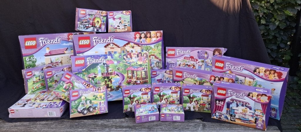 lego friends, allerlei sets, Gebruikt, Inclusief accessoires, Lego, Friends