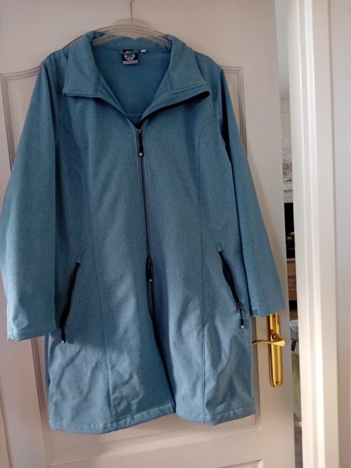 Adventure Line Softshell Jas Maat 44, Ophalen, Blauw, Maat 42/44 (L), Zo goed als nieuw