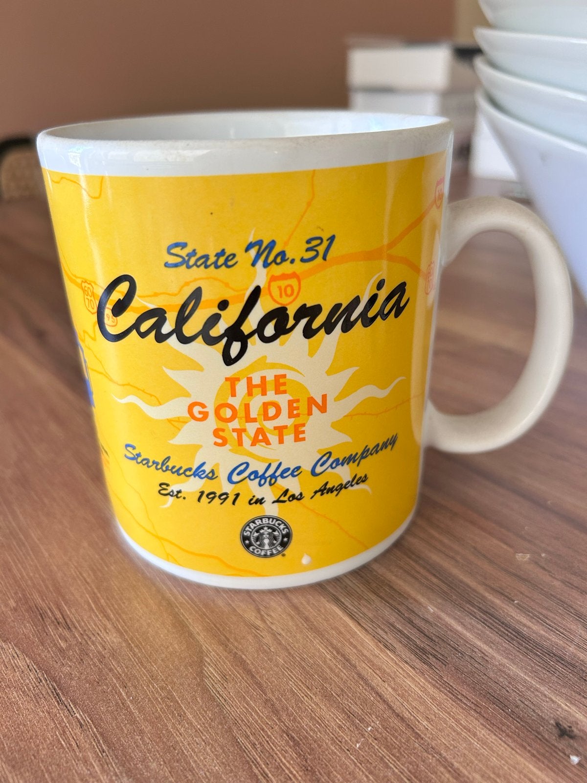 Starbucks California Mok - Collector's Item, Ophalen, Zo goed als nieuw