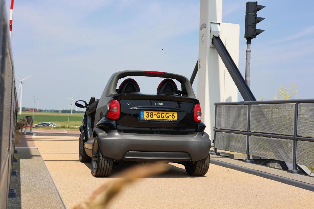 Unieke Smart Crossblade AUT 2003 Zwart, slechts 4500 km, Auto's, Overige Auto's, Automaat, Achterwielaandrijving, Cabriolet, Zwart