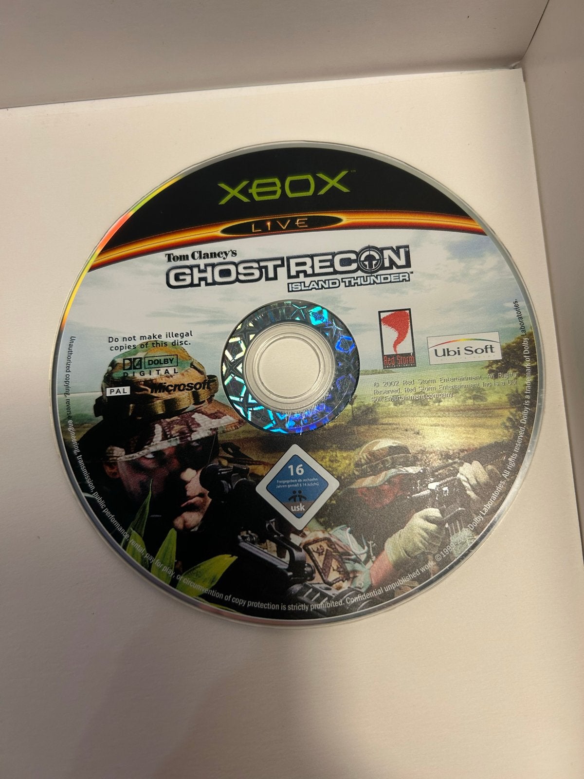 Tom Clancy's Ghost Recon Island Thunder Xbox, Gebruikt, Shooter, 1 speler, Ophalen of Verzenden