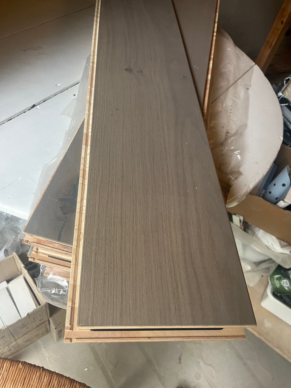 Eiken lamelParket 12 m2, Zo goed als nieuw, 10 m² of meer, 10 tot 30 cm, Hout
