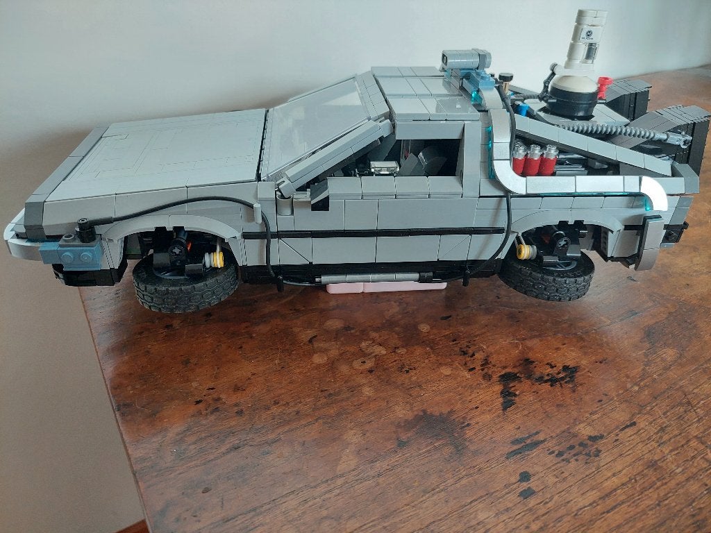 Lego back to the future auto, Verzenden, Lego, Zo goed als nieuw, Icons