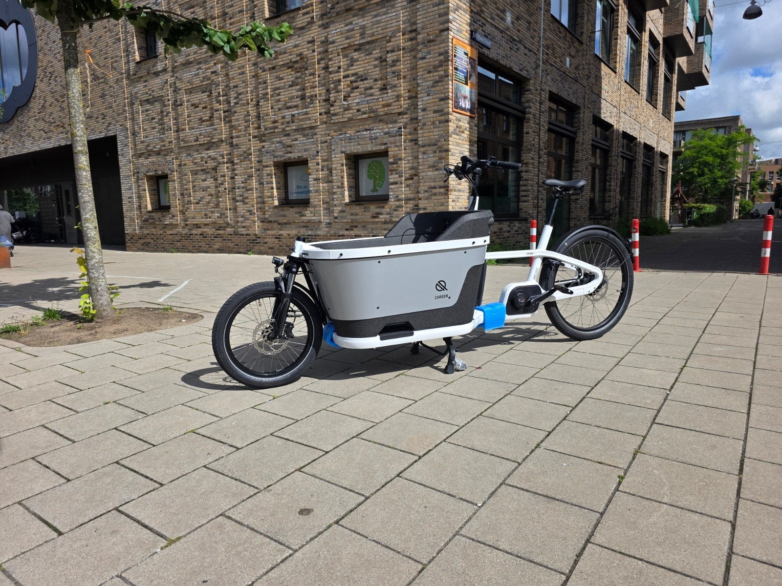 Showmodel Carqon bakfiets - Zo goed als nieuw, Overige merken, Elektrisch, Ophalen of Verzenden, Zo goed als nieuw