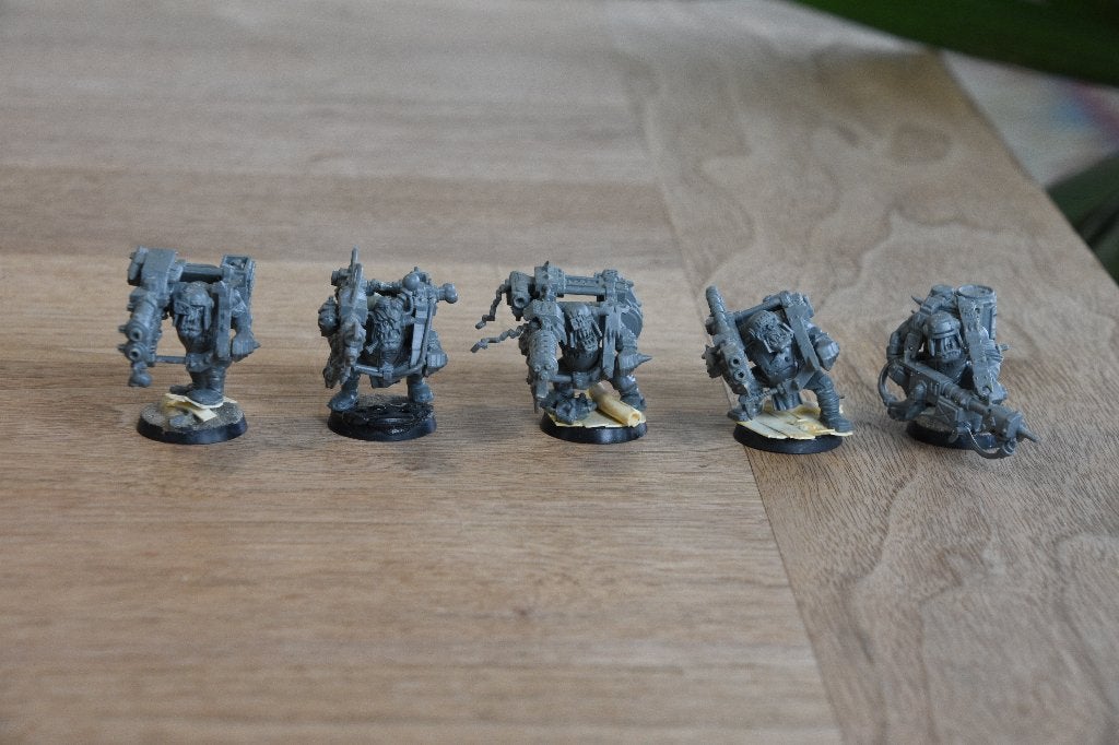 Warhammer 40k Ork Lootas & Burna, Hobby en Vrije tijd, Wargaming, Ophalen, Zo goed als nieuw, Warhammer 40000, Figuurtje(s)