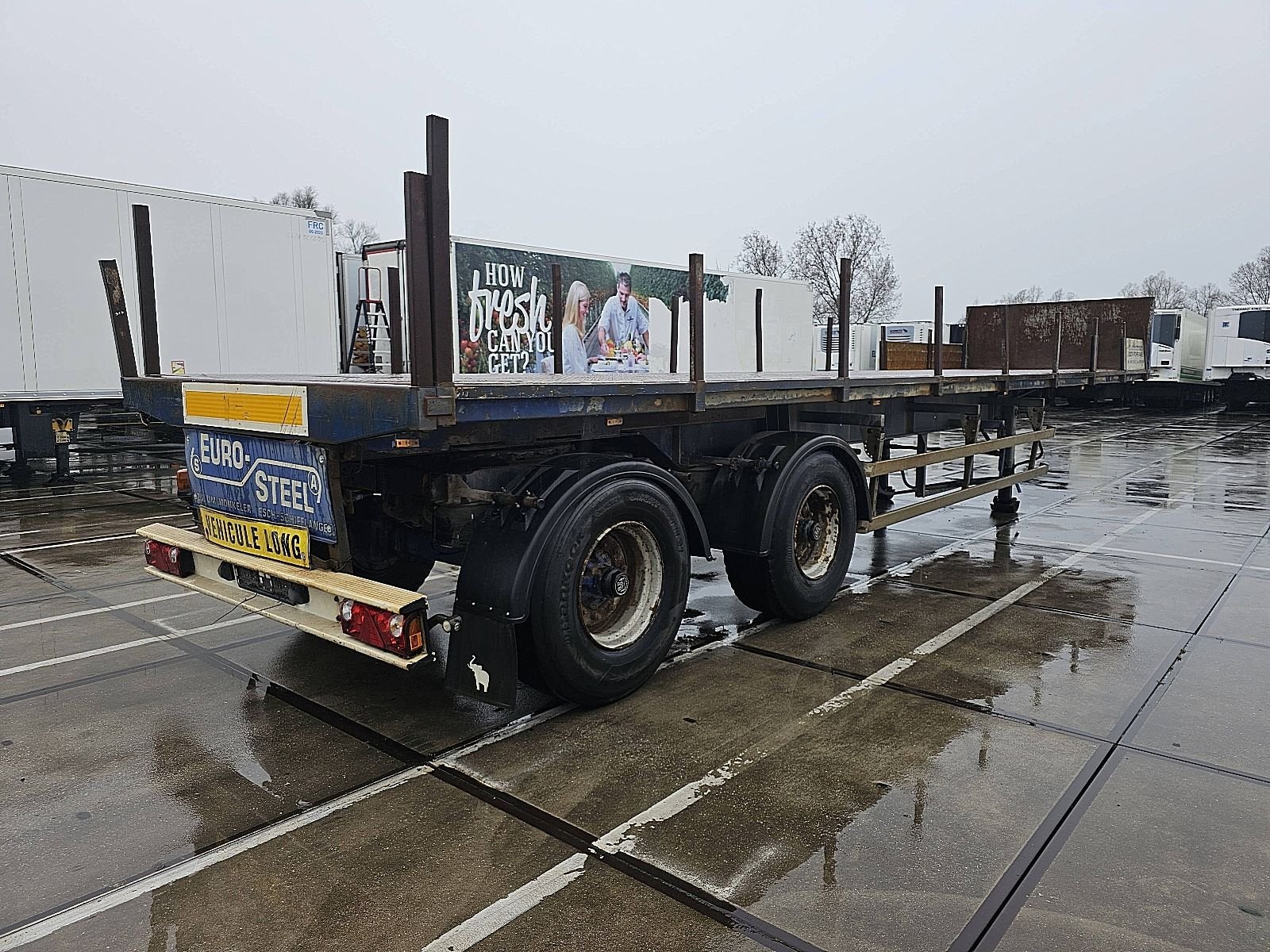 ATM PLATEAU steering axle, Overige kleuren, Bedrijf, Aanhangers en Opleggers, Te koop