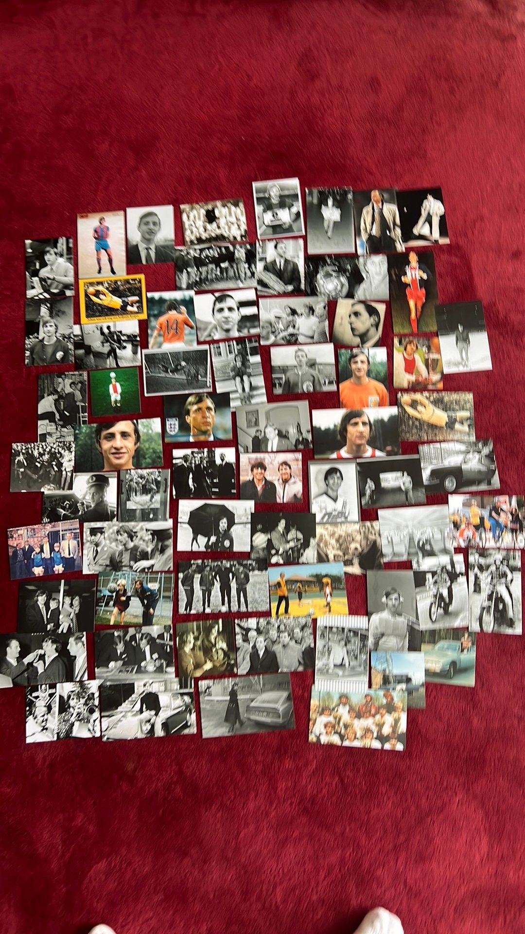 Verzameling - collectie foto’s JOHAN CRUIJFF ajax, Ophalen of Verzenden, Zo goed als nieuw, Meerdere plaatjes