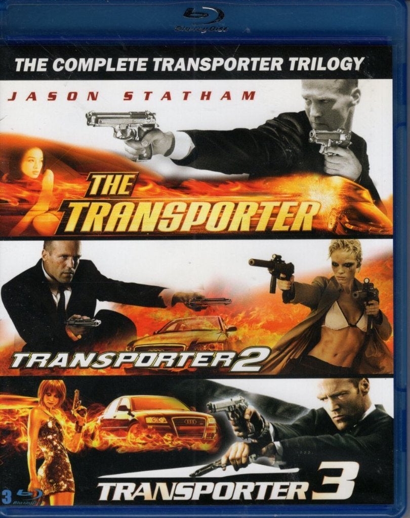 The Complete Transporter Trilogy (Jason Statham) - NL, Cd's en Dvd's, Engels, Nederlands, Actie, Zo goed als nieuw
