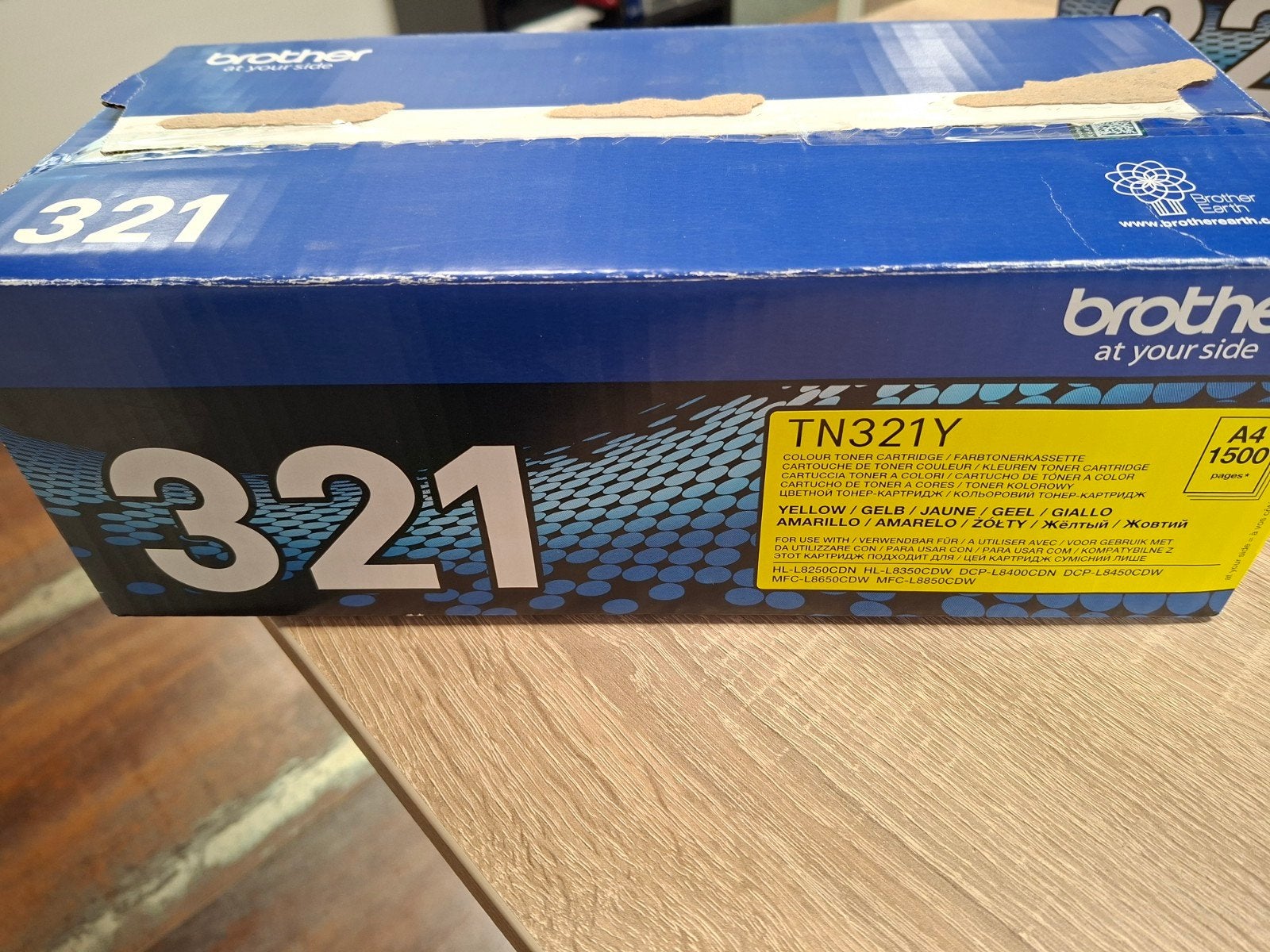 Nieuwe Brother TN321Y Gele Toner Cartridge, Ophalen of Verzenden