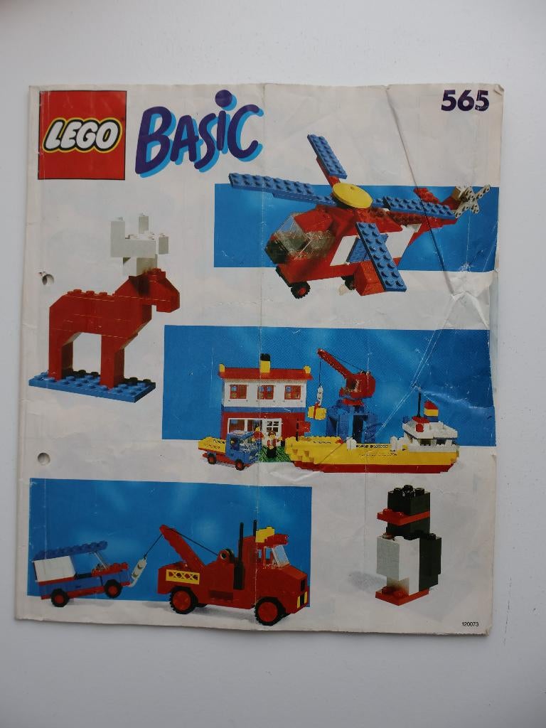 Lego Basic Universal Building Set 565 Build-N-Store Chest, Gebruikt, Overige thema's, Lego, Compleet
