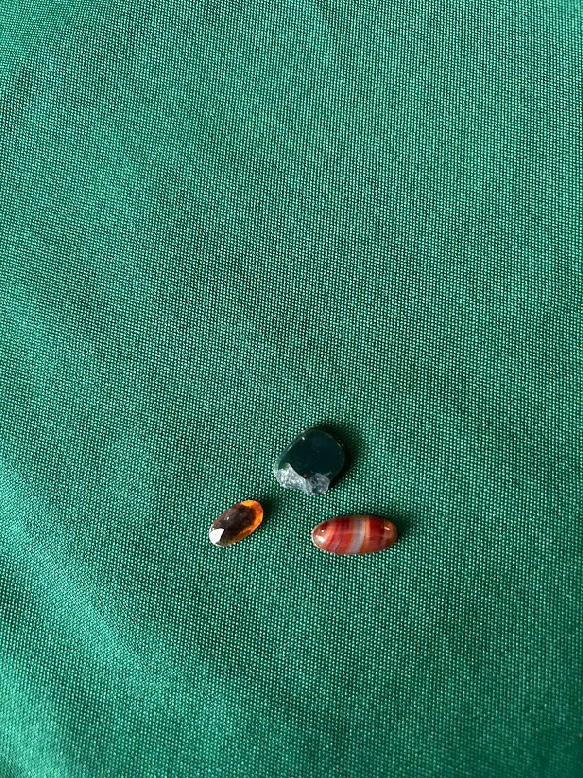 Vintage halfedelstenen uit het kistje van mijn moeder, Sieraden, Tassen en Uiterlijk, Edelstenen, Ophalen of Verzenden, Gebruikt