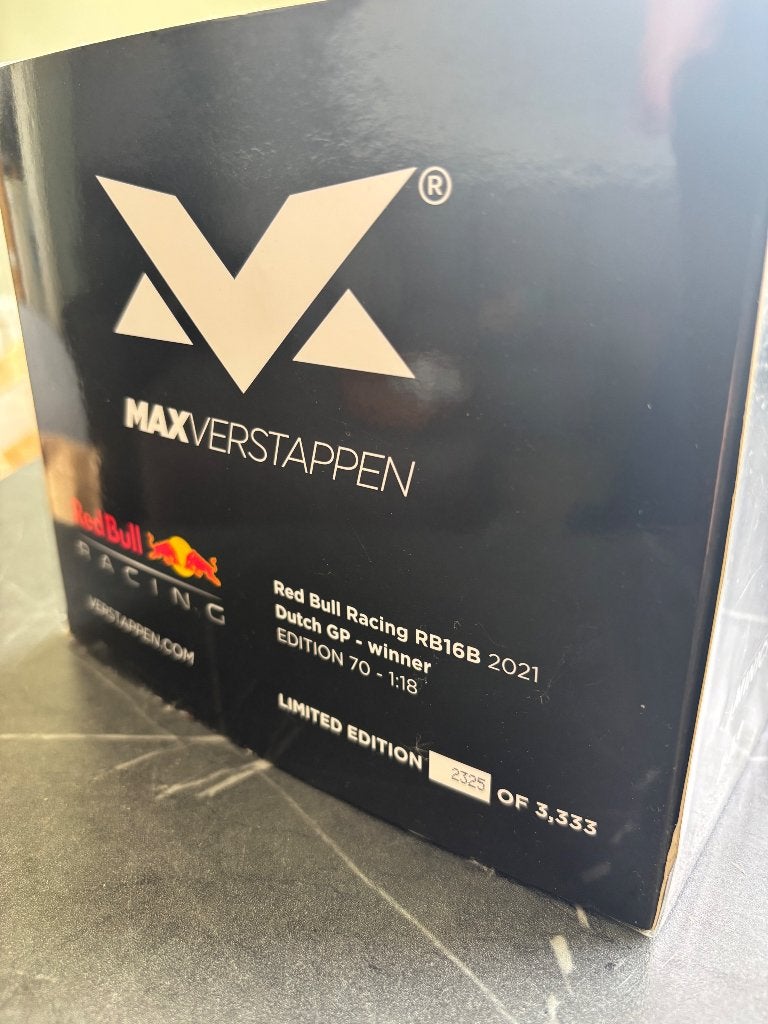 Max Verstappen modelauto Minichamps 1:18, Ophalen of Verzenden, Nieuw, MiniChamps