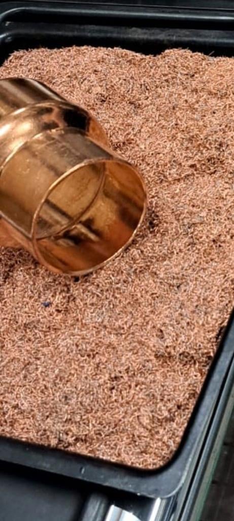 Kopergranulaat van kabels, Doe-het-zelf en Verbouw, Metalen, Ophalen, Gebruikt, Koper of Messing