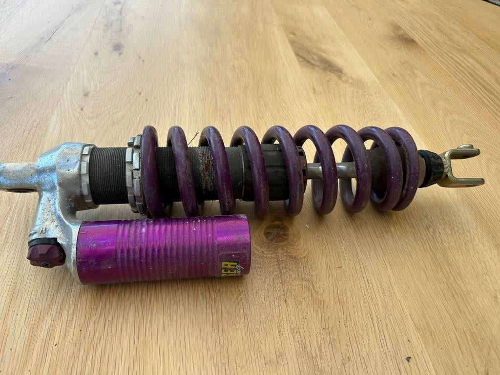 Achterpomp 435mm Zijspancrossmotor Pot Links, Motoren, Ophalen of Verzenden, Gebruikt