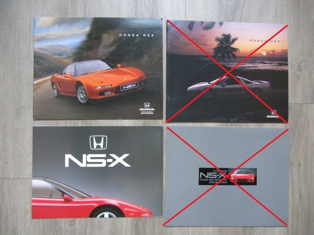 Honda NSX Folders, Boeken, Ophalen of Verzenden, Zo goed als nieuw, Honda, Honda
