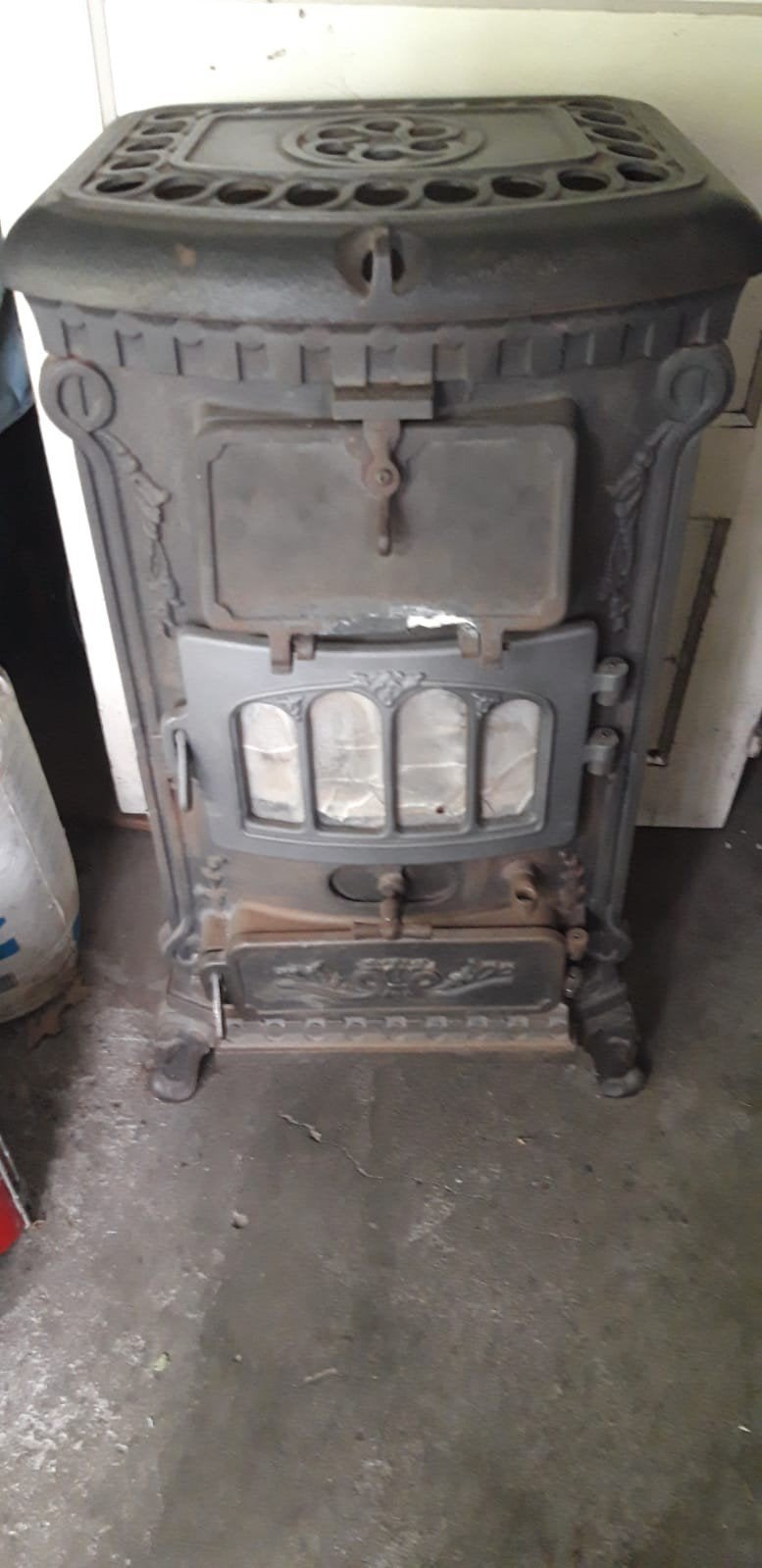 Thermocet Rose Houtkachel / kolenkachel 10,5 KW, Ophalen, Gebruikt, Houtkachel, Vrijstaand