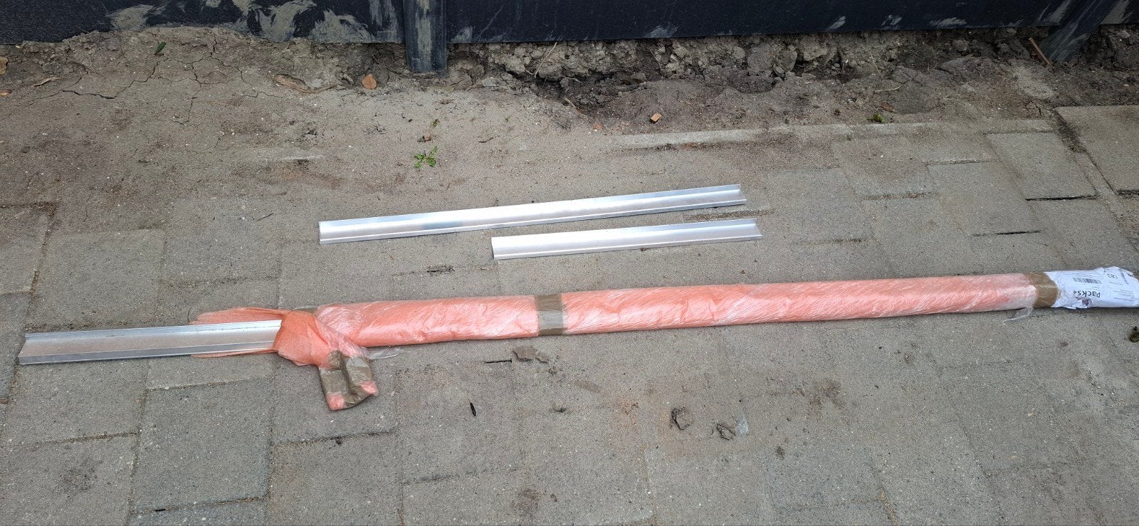 aluminium lekdorpel, Ophalen